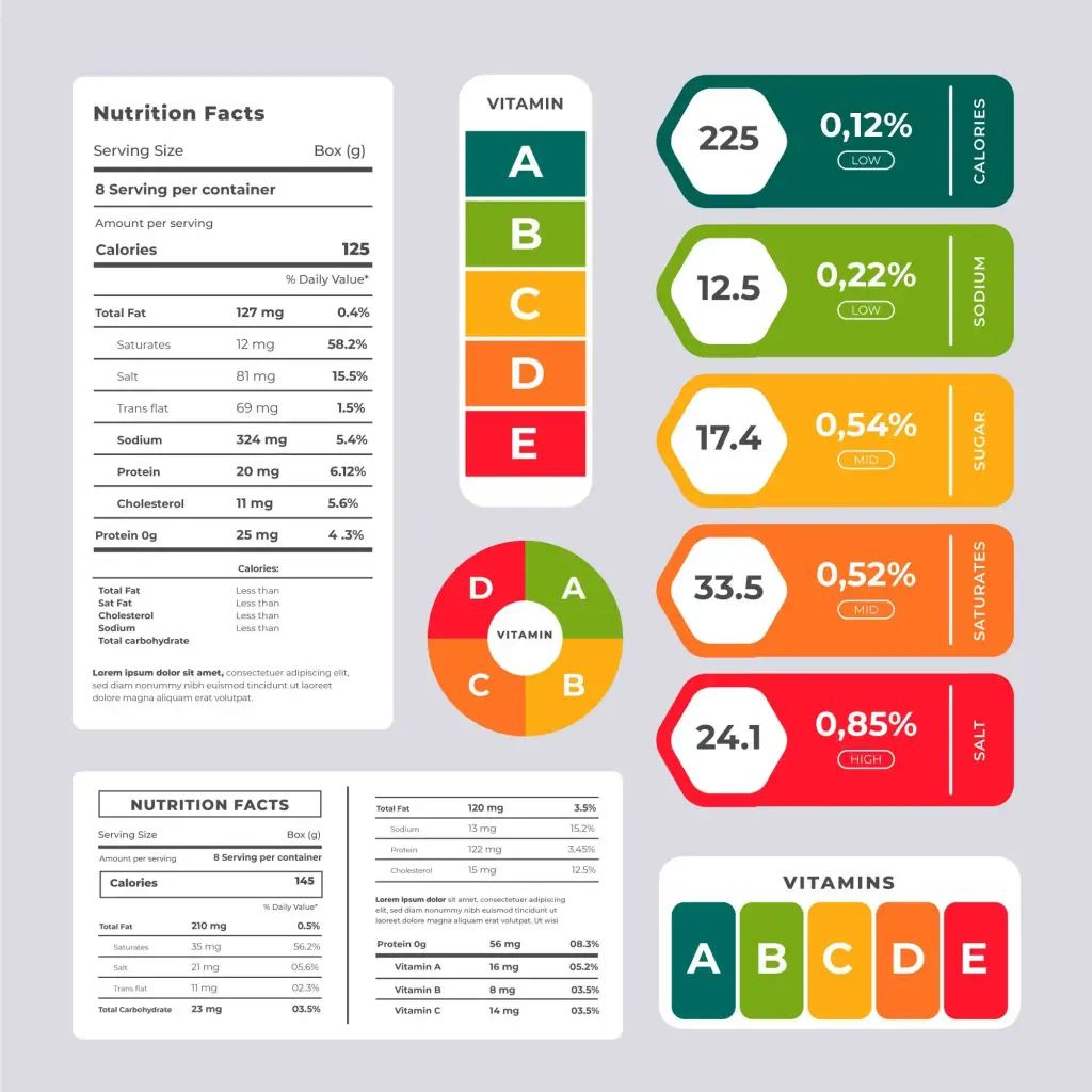 Ficha nutricional de alimentos